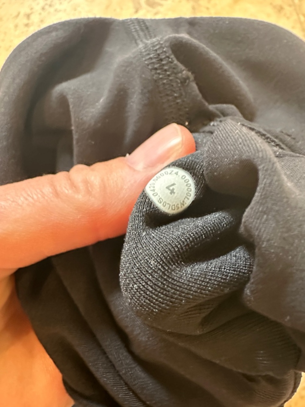 Lululemon Align Super High Rise black leggings - Picture 3 of 3